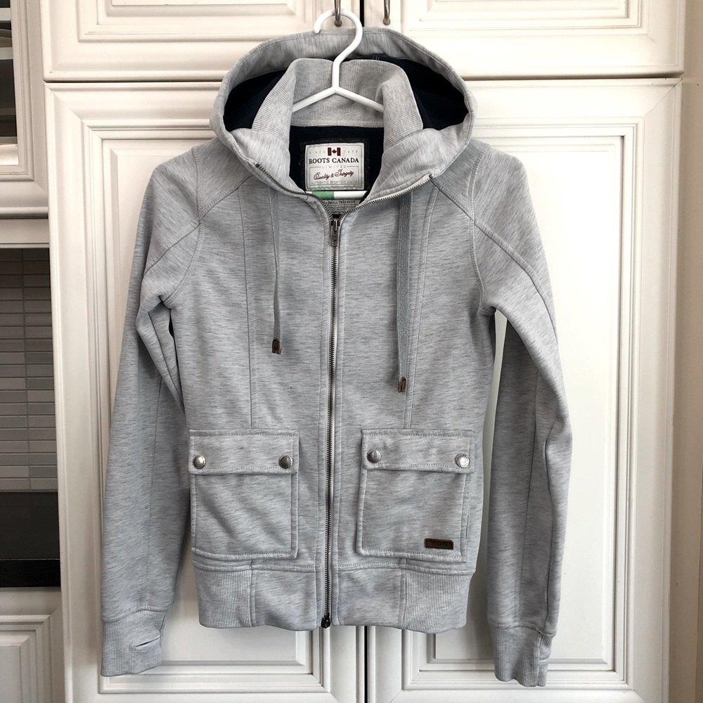 Roots fleece lined women’s hoodie/jacket